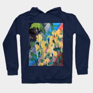 Abstract flowers Hoodie